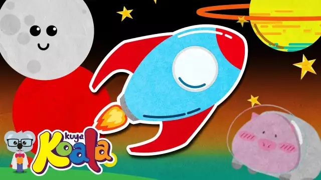 Sleepy Baby Space Journey - Baby Sensory Video for Newborns